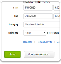 Multi-User Event Editing