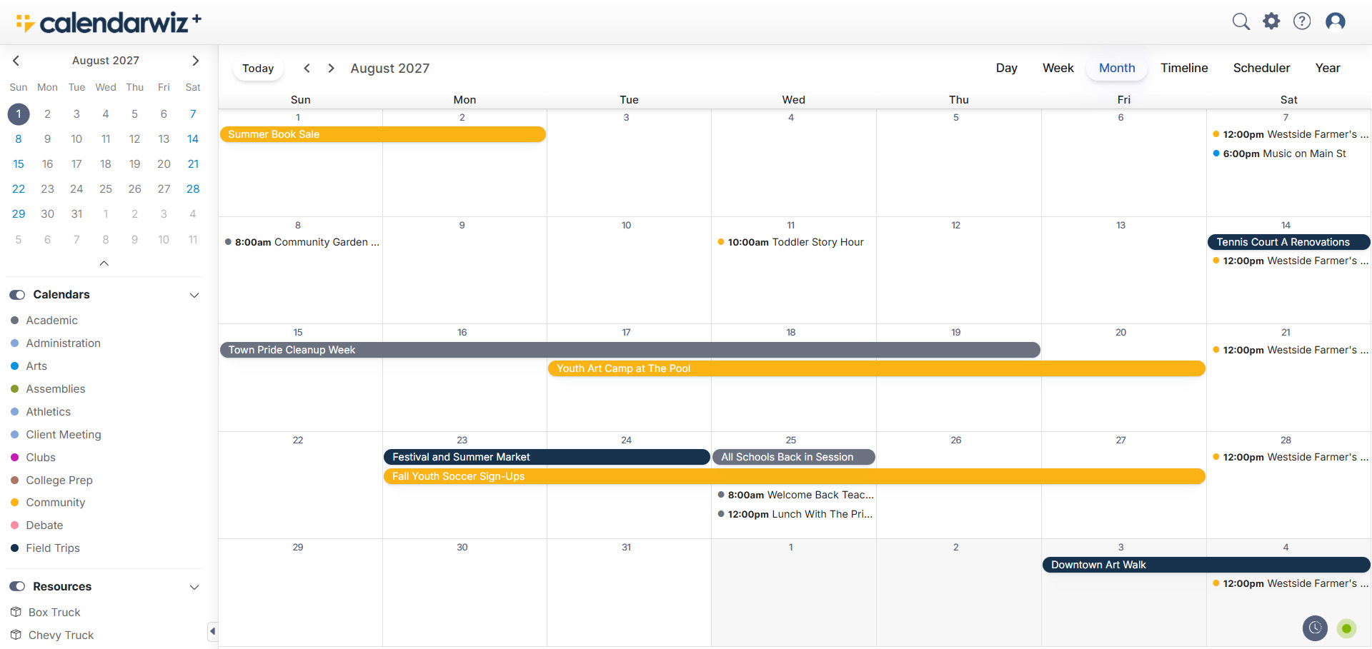 Print Your Schedule